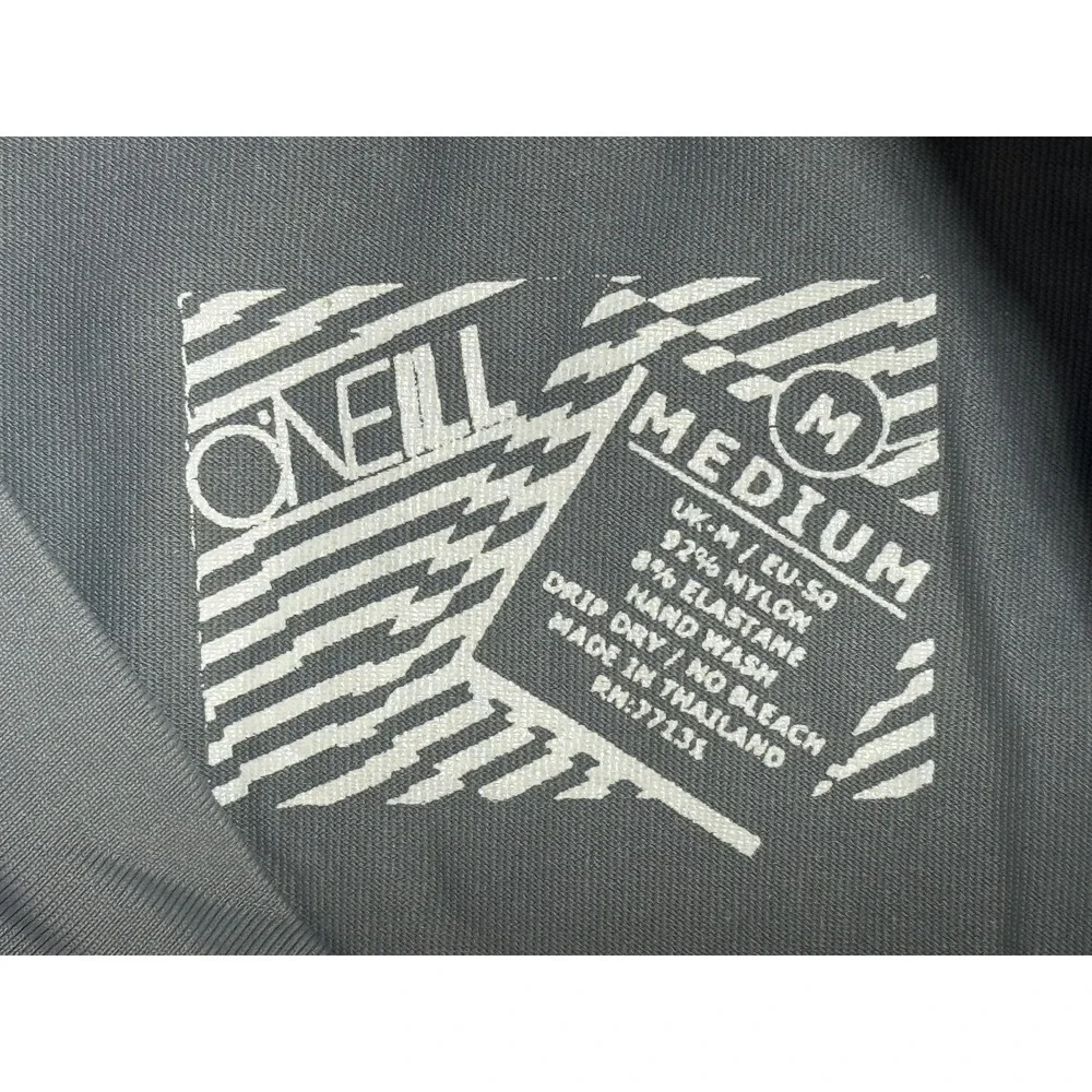 O'Neill Jordy Freak Shirt Medium Blue Gray Rash Guard Surf Swim‎ Mens Nylon Tee